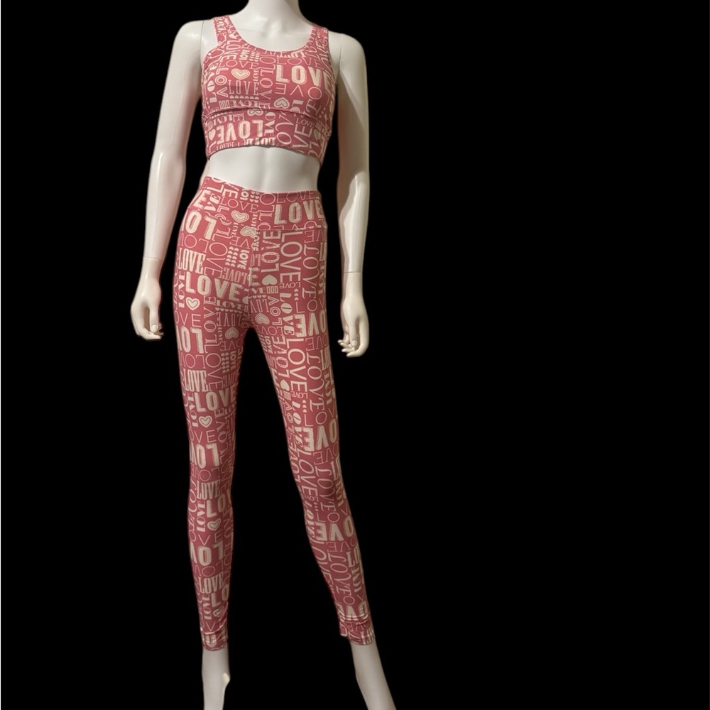 Heart Leggings Set